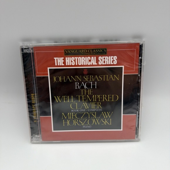 Vanguard Classics Other - Johann Sebastian Bach - Mieczyslaw Horszowsk, Well Tempered Clavier 2-Discs CDs